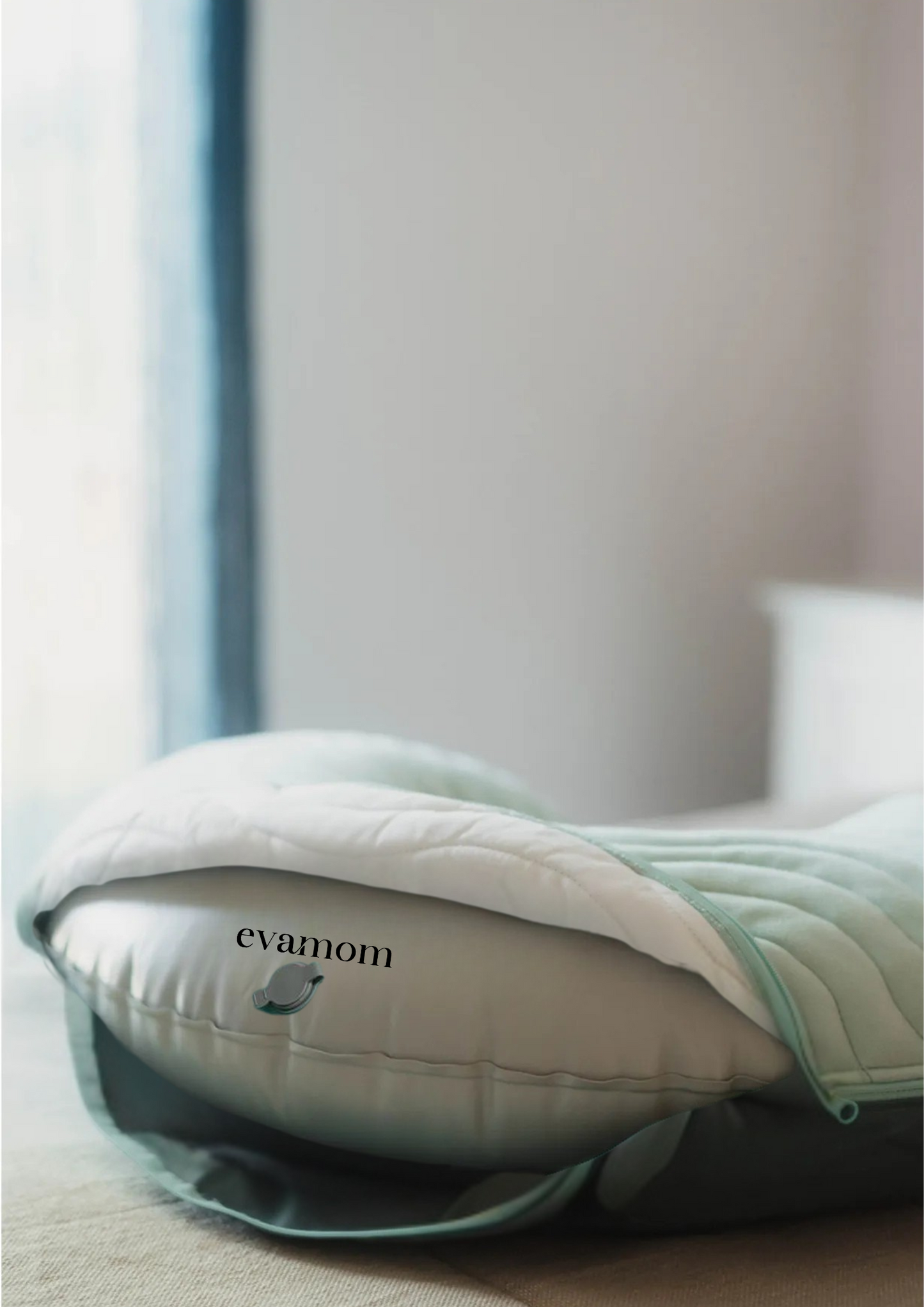 Evamom - Inflatable Nursing Pillow - Comfort That Travels With You